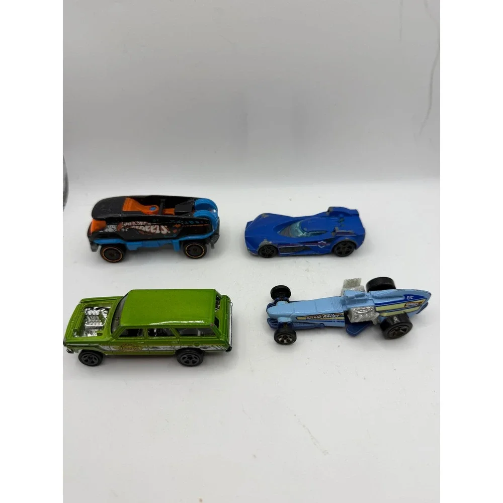 Hot Wheels Lot 64‎ Chevy Nova Gasser Rockin Railer Baja Bison Scoopa Di Fuego